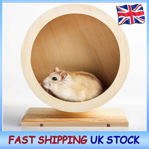 Silent wooden hamster - wooden,