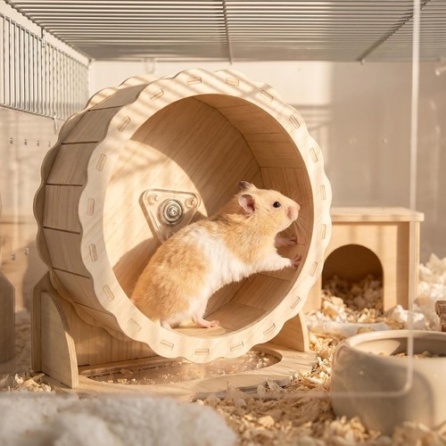 15cm wooden hamster - 15cm,