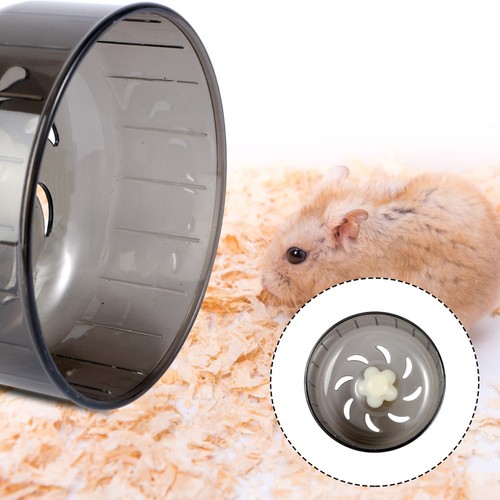 Durable grey hamster - wheel, toy