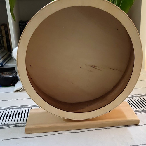 5cm wooden hamster wheel - ,