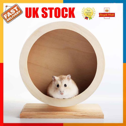 Silent wooden hamster - wooden,