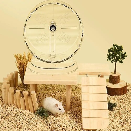 1pc silent hamster running - silent,