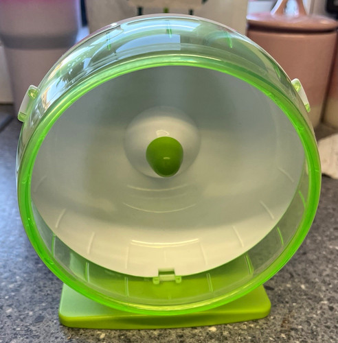 Green plastic small animal - small,