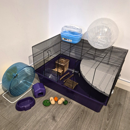 Tier hamster cage - hamster, with