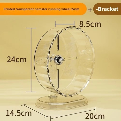1pc transparent hamster - 1pc,